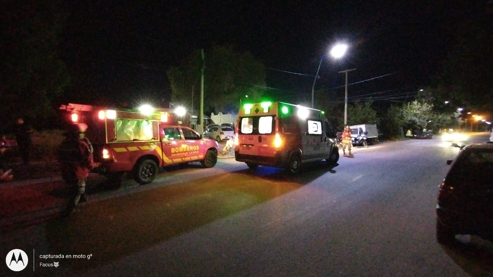 Motociclista Choc Contra Un Remolque Estacionado