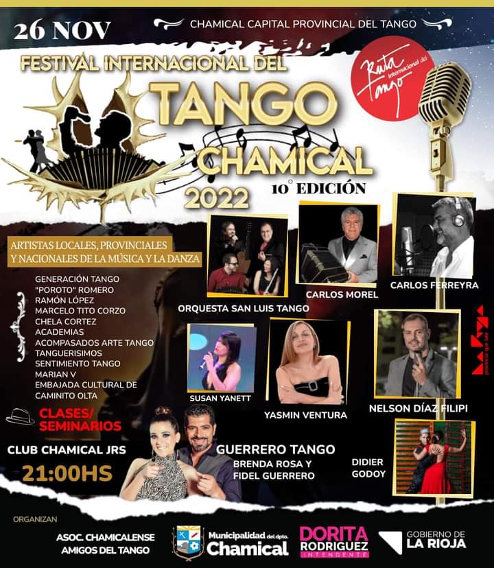 El De Noviembre Se Reedita El Festival Internacional De Tango