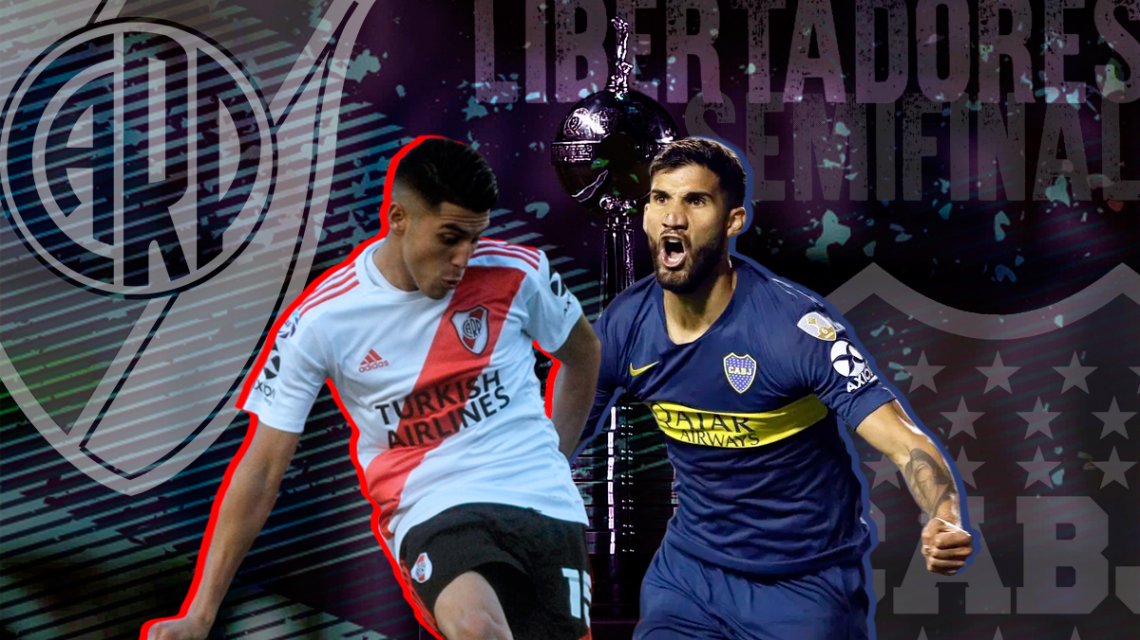 Hoy River Vs Boca Por La Ida De La Semifinal De La Copa Libertadores