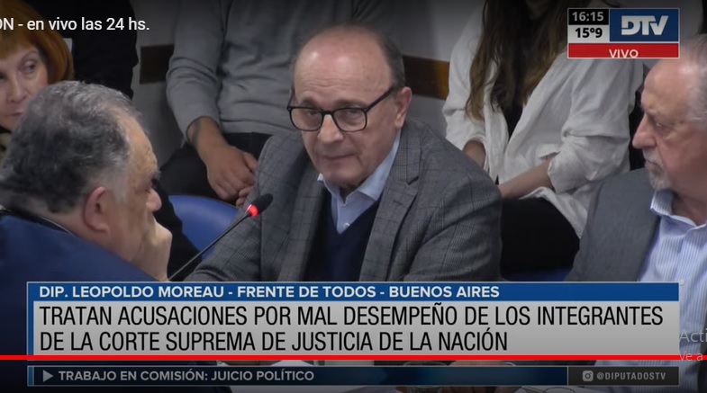 Comisión De Juicio Político Se Reúne Para Votar El Traslado De Los