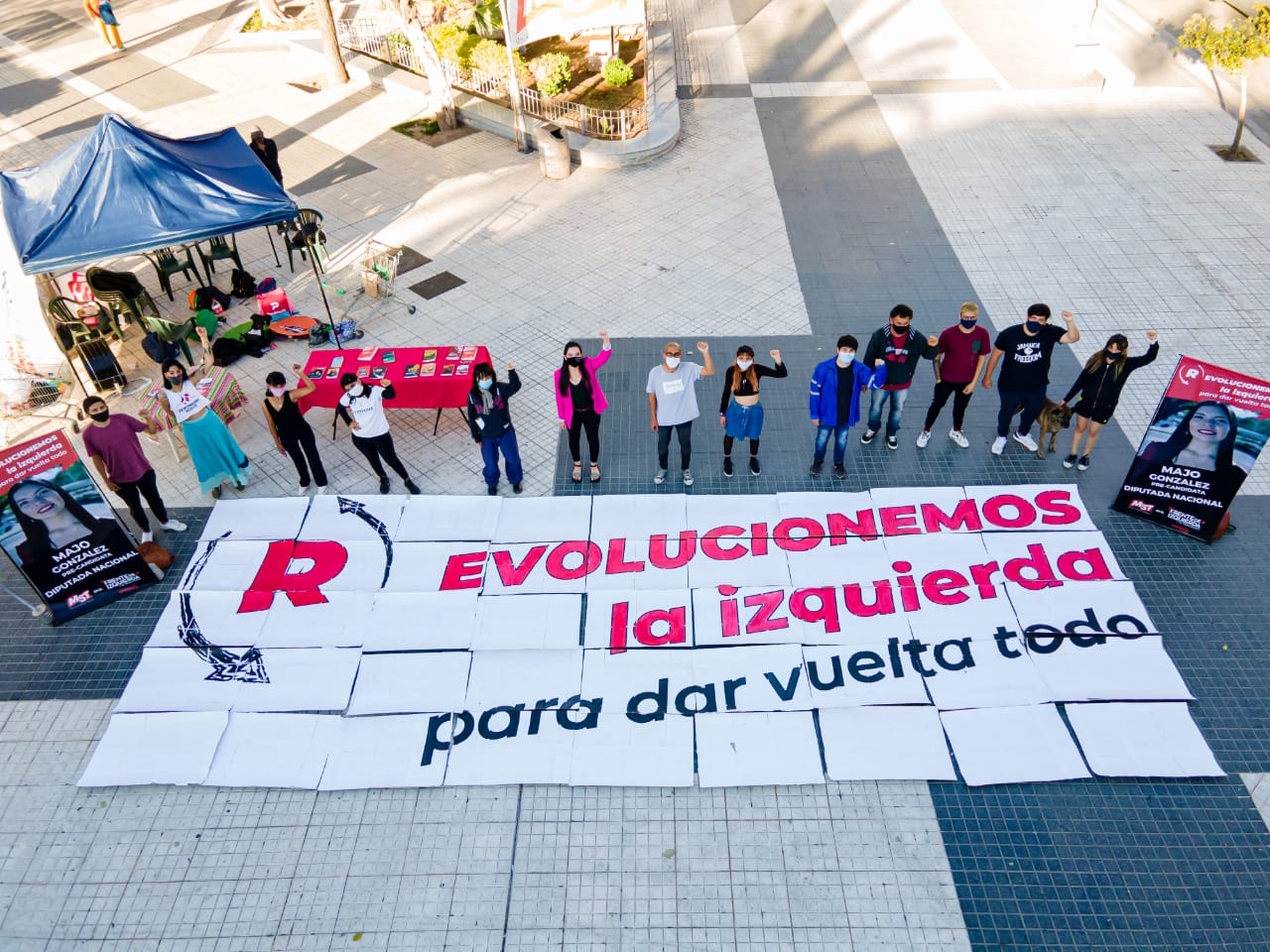 El Mst En El Frente De Izquierda Unidad Cerró Su Campaña En Plaza 25 De Mayo 2325