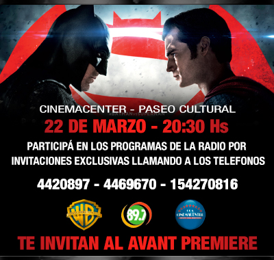 El Independiente te lleva a la avant premiere de Batman v Superman